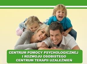 CENTRUM POMOCY PSYCHOLOGICZNEJ I ROZWOJU OSOBISTEGO oraz CENTRUM TERAPII UZALEŻNIEŃ
